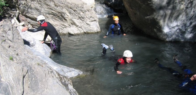  Abstieg des Fournel Canyon 